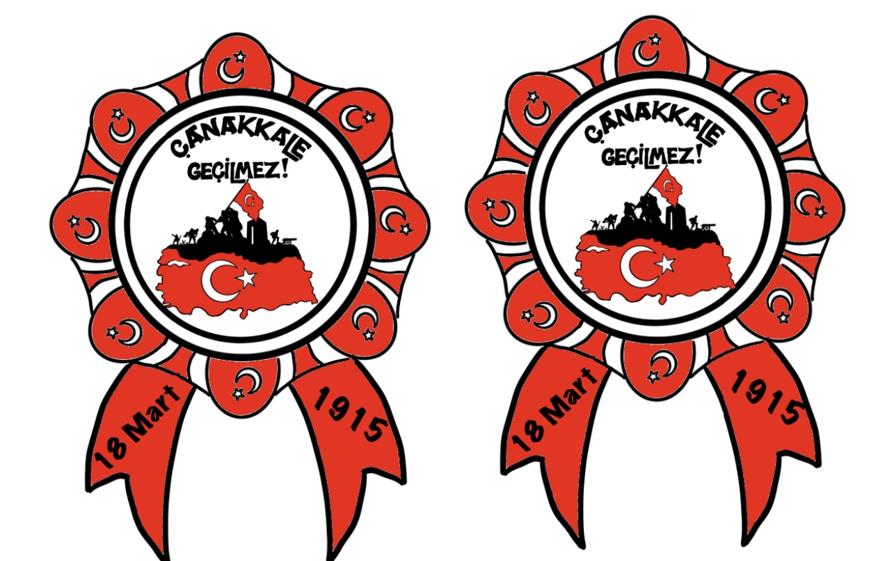 18 MART ROZETLERİ