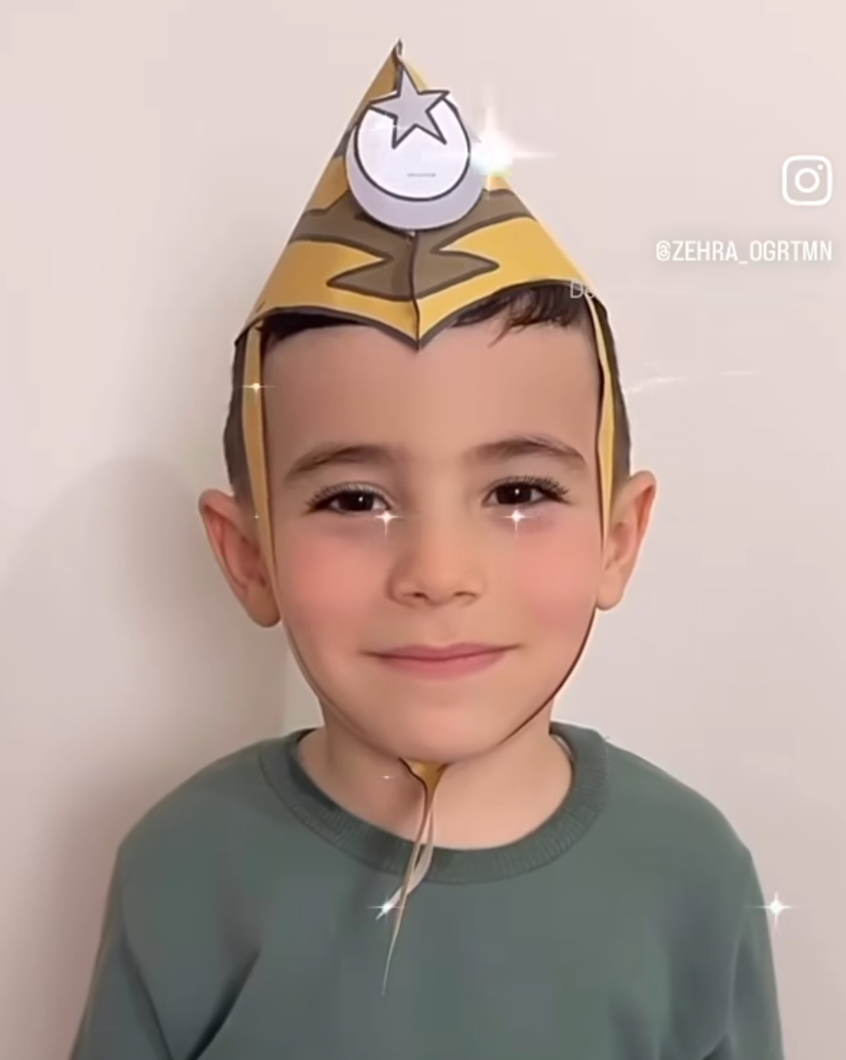 Asker Şapkası A4 Boyut