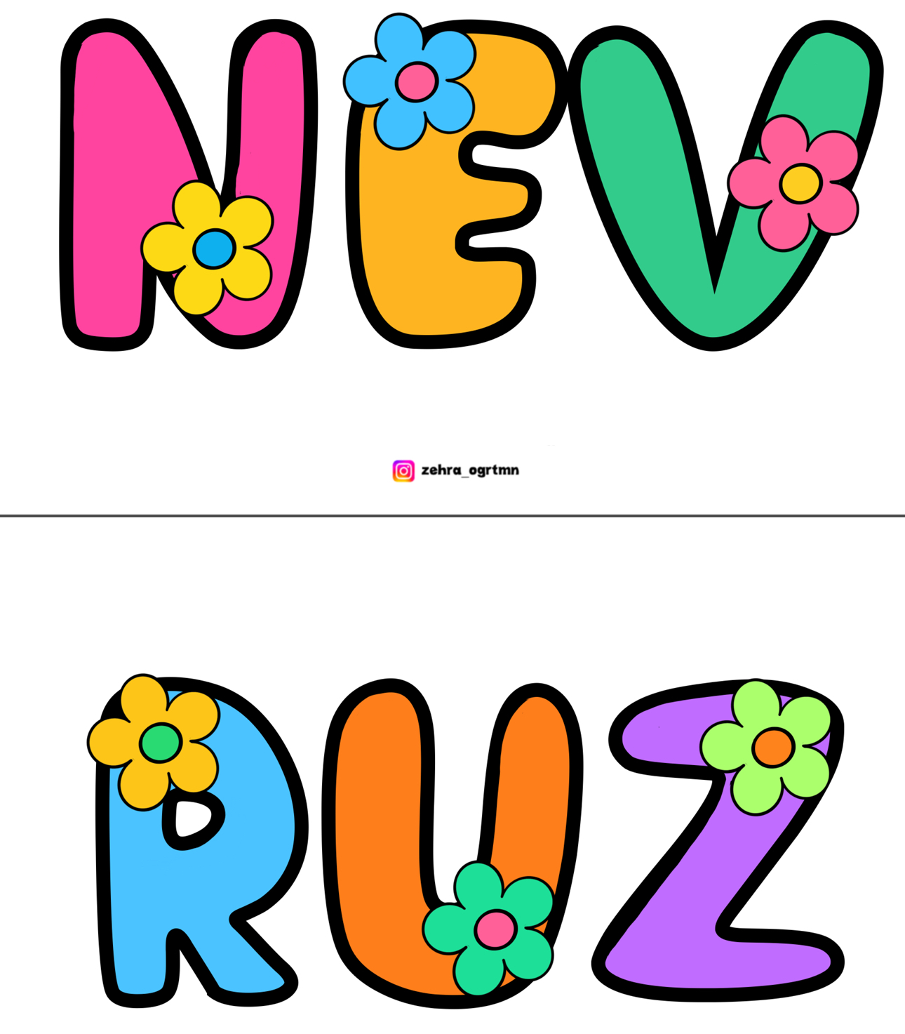 Nevruz Bayramı Kutlu Olsun Yazı Şablonu