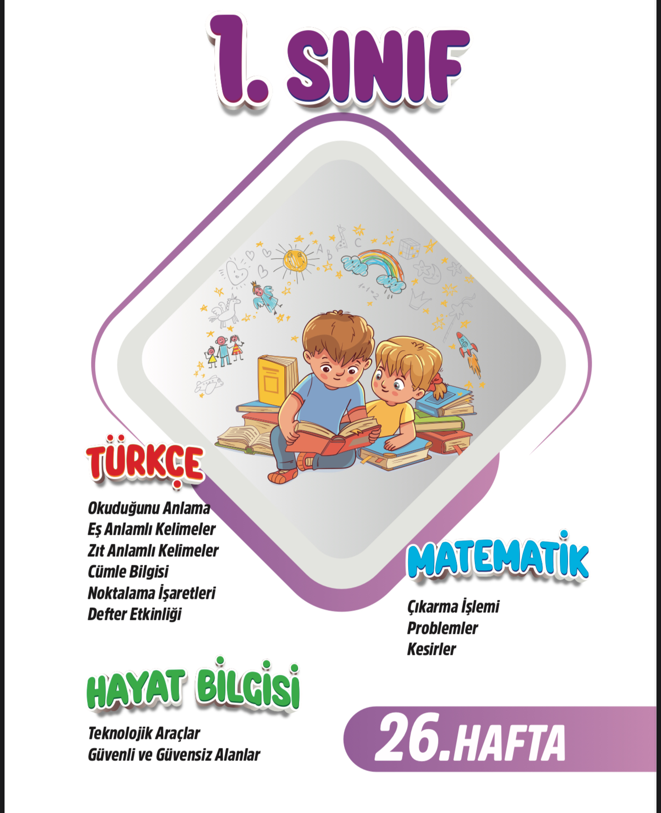 1. Sınıf 26. Hafta Renkli Fasikül 