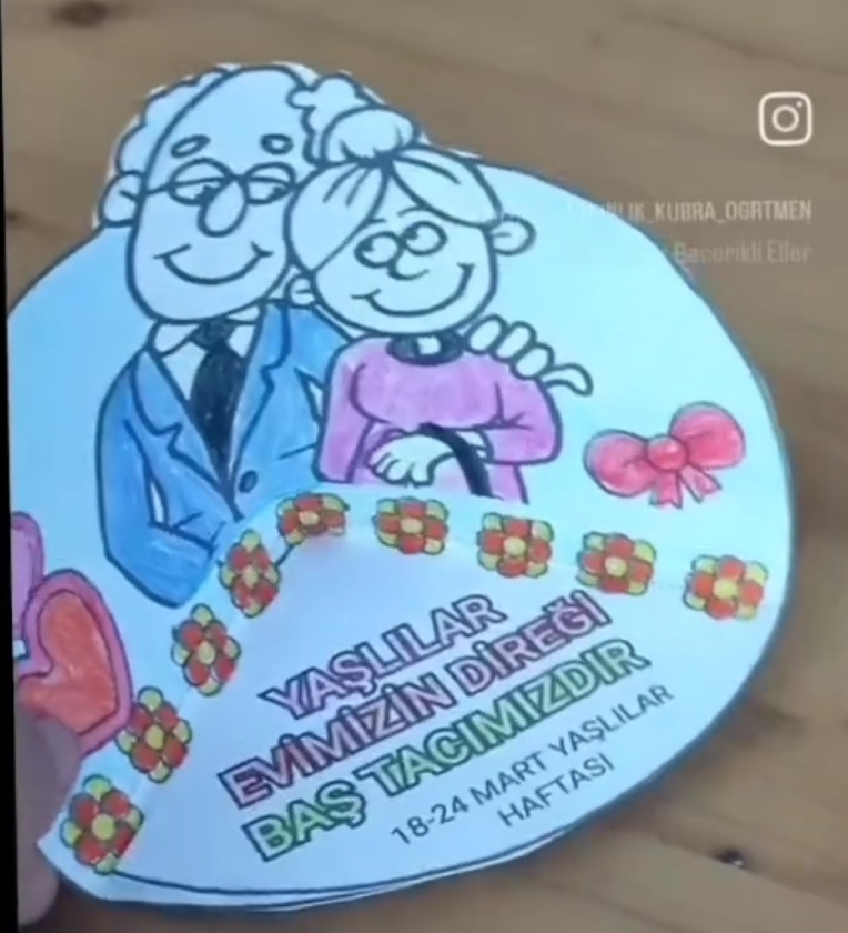 YAŞLILAR HAFTASI 3 BOYUTLU Y