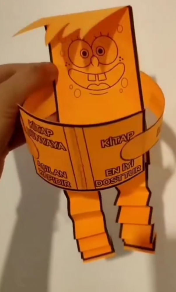 Kütüphane haftası maskotu 
