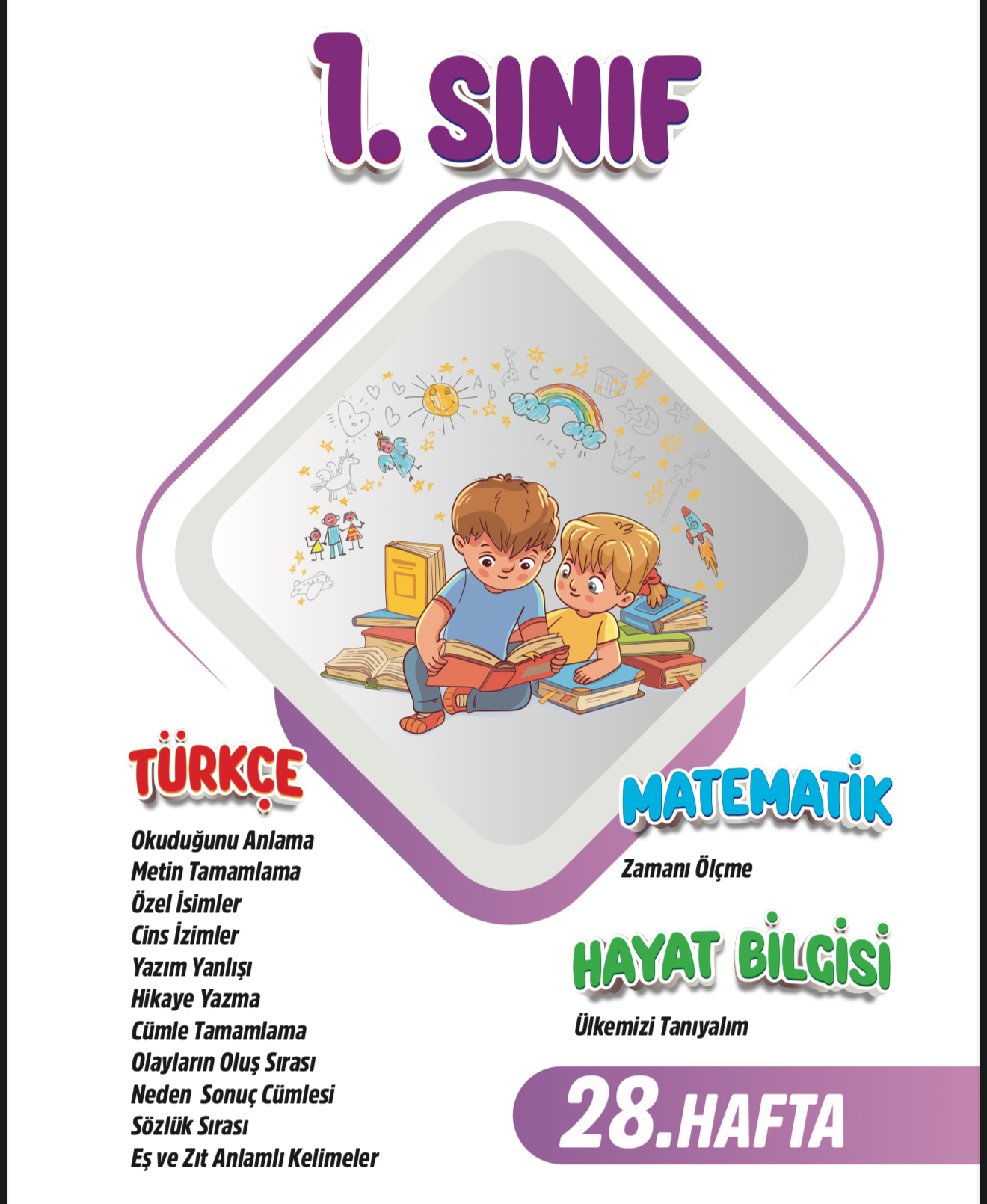 1. Sınıf 28. Hafta Renkli Fasikül