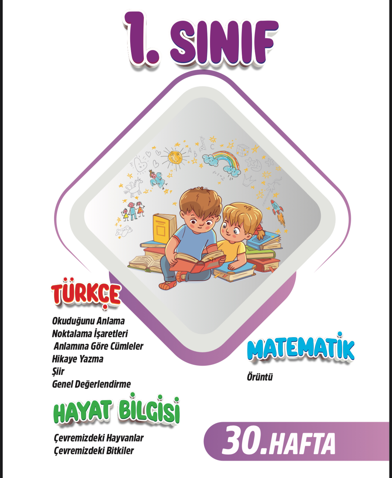 1. Sınıf 30. Hafta Renkli Fasikül
