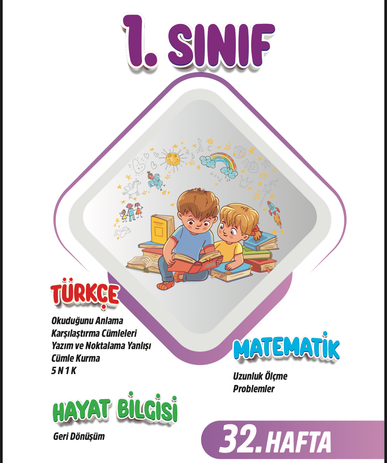 1. Sınıf 32. Hafta Renkli Fasikül 