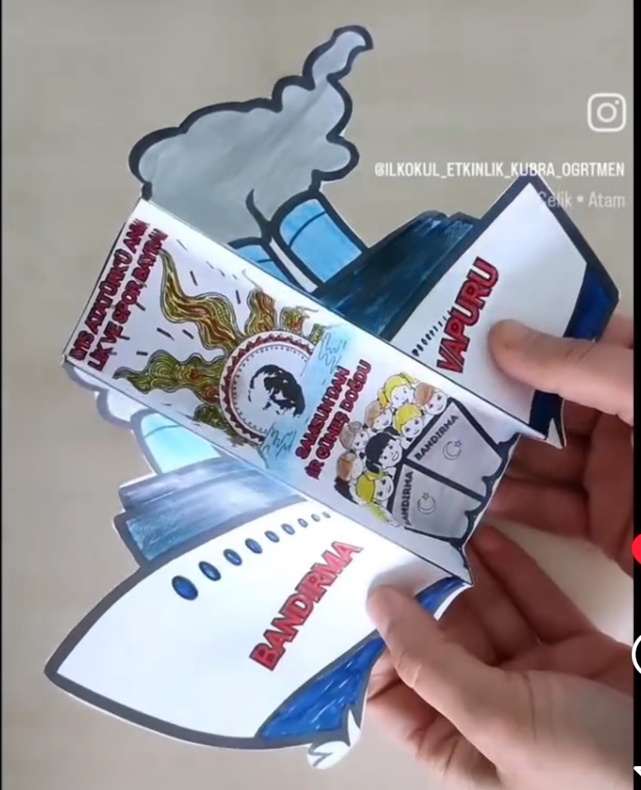 AÇ KAPA BANDIRMA VAPURU 