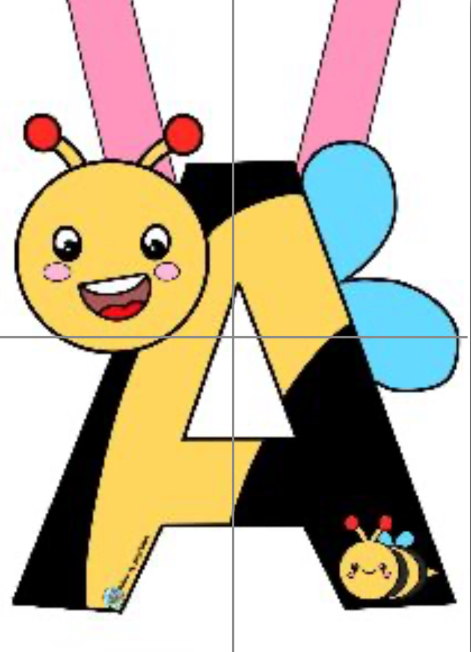 Boyuna Asmalık Arı 4 A4 RENKLİ