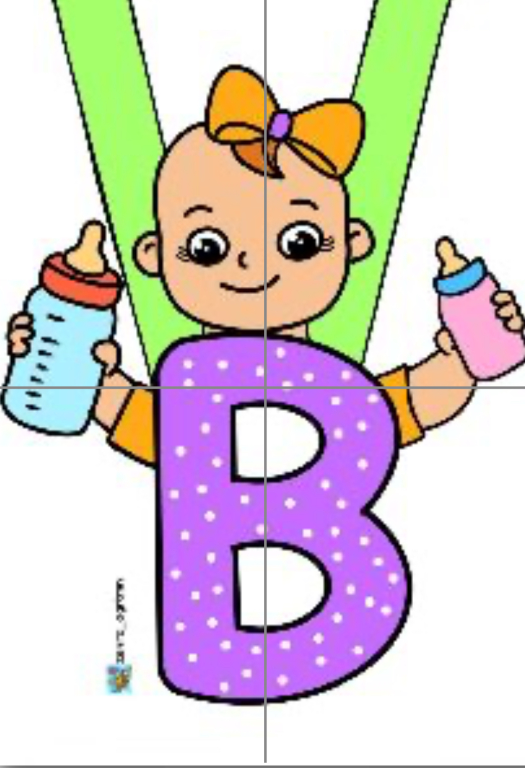 Boyuna Asmalık B Sesi Bebek 4 A4 RENKLİ
