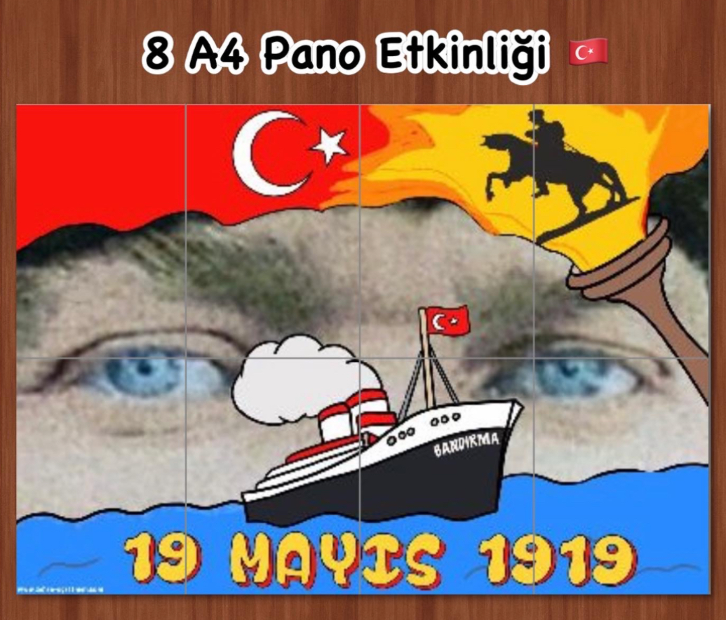 8 A4 19 Mayıs Pano Etkinliği