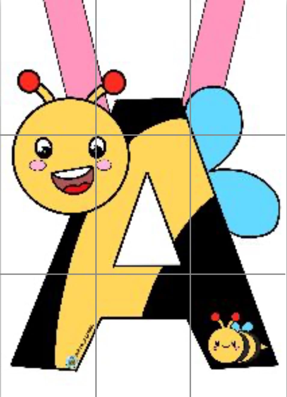 Boyuna Asmalık Arı 9 A4 RENKLİ