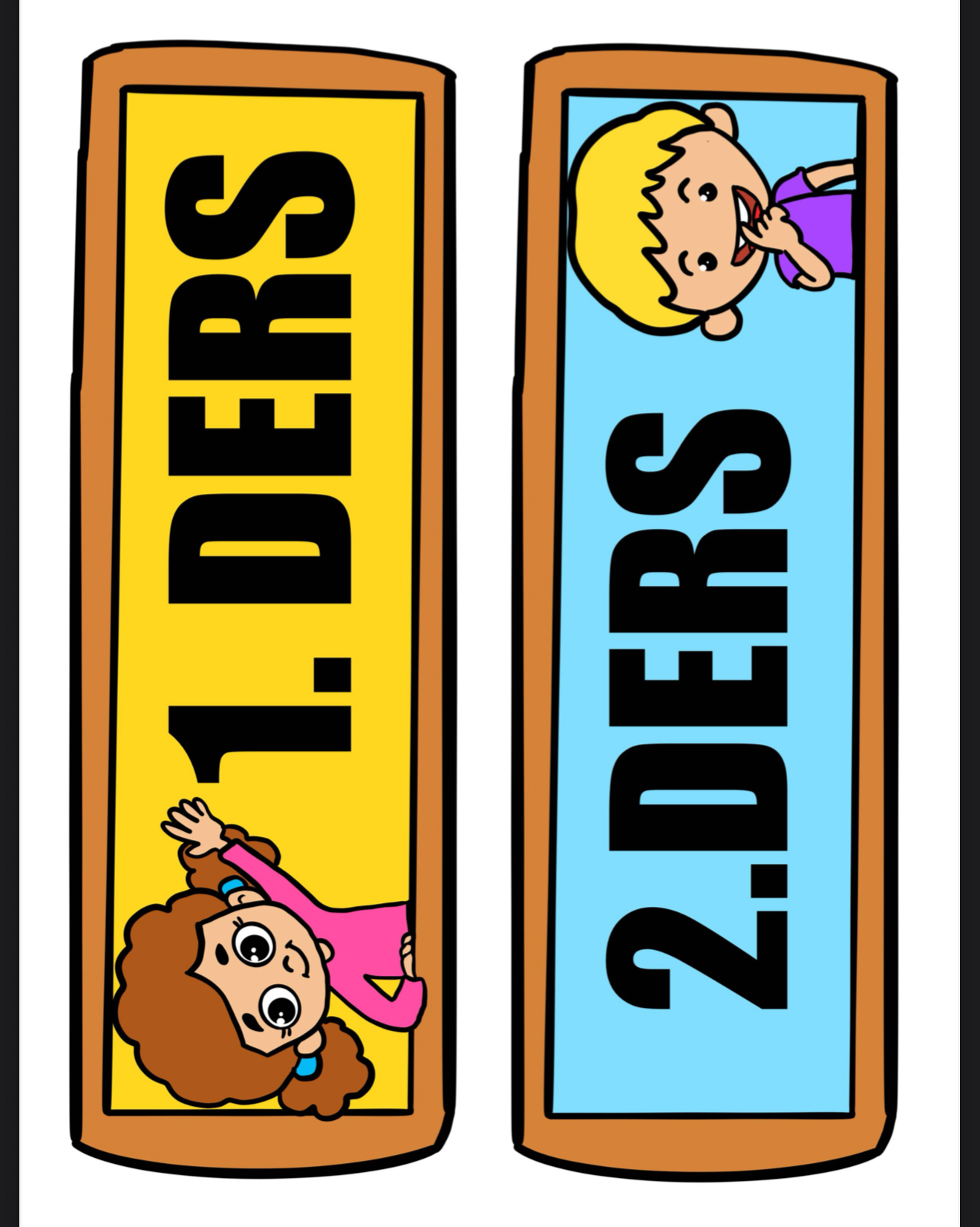 Kaçıncı Dersteyiz Materyali A4 Boyut Dersler