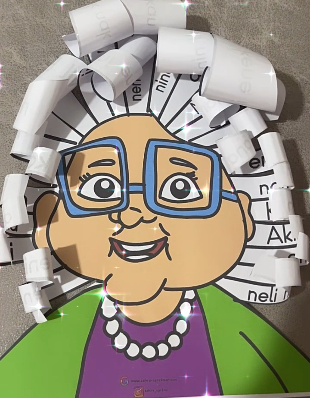 N Sesi Nine Etkinliği ( Yaz ve Saçları Kıvır )