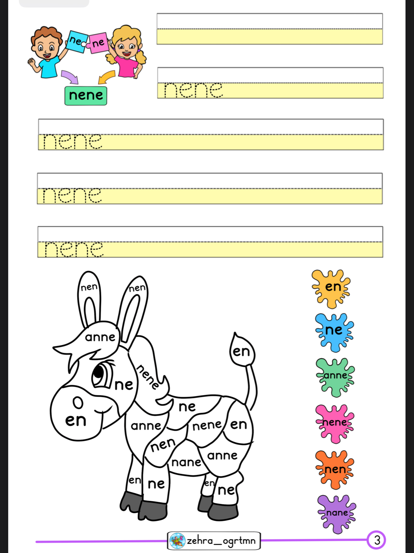 en ne anne nane nene etkinlikleri