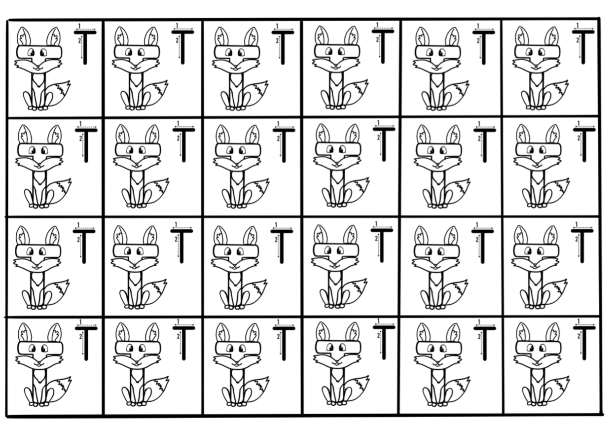 T Sesi Defter Dikte Görselleri RENKSİZ