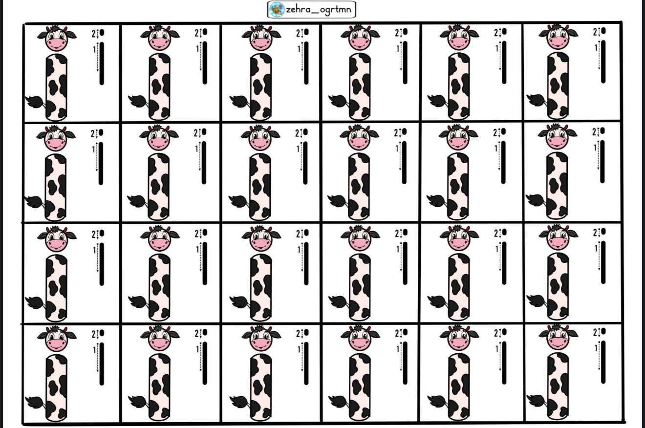 İ Sesi Defter Dikte Görselleri