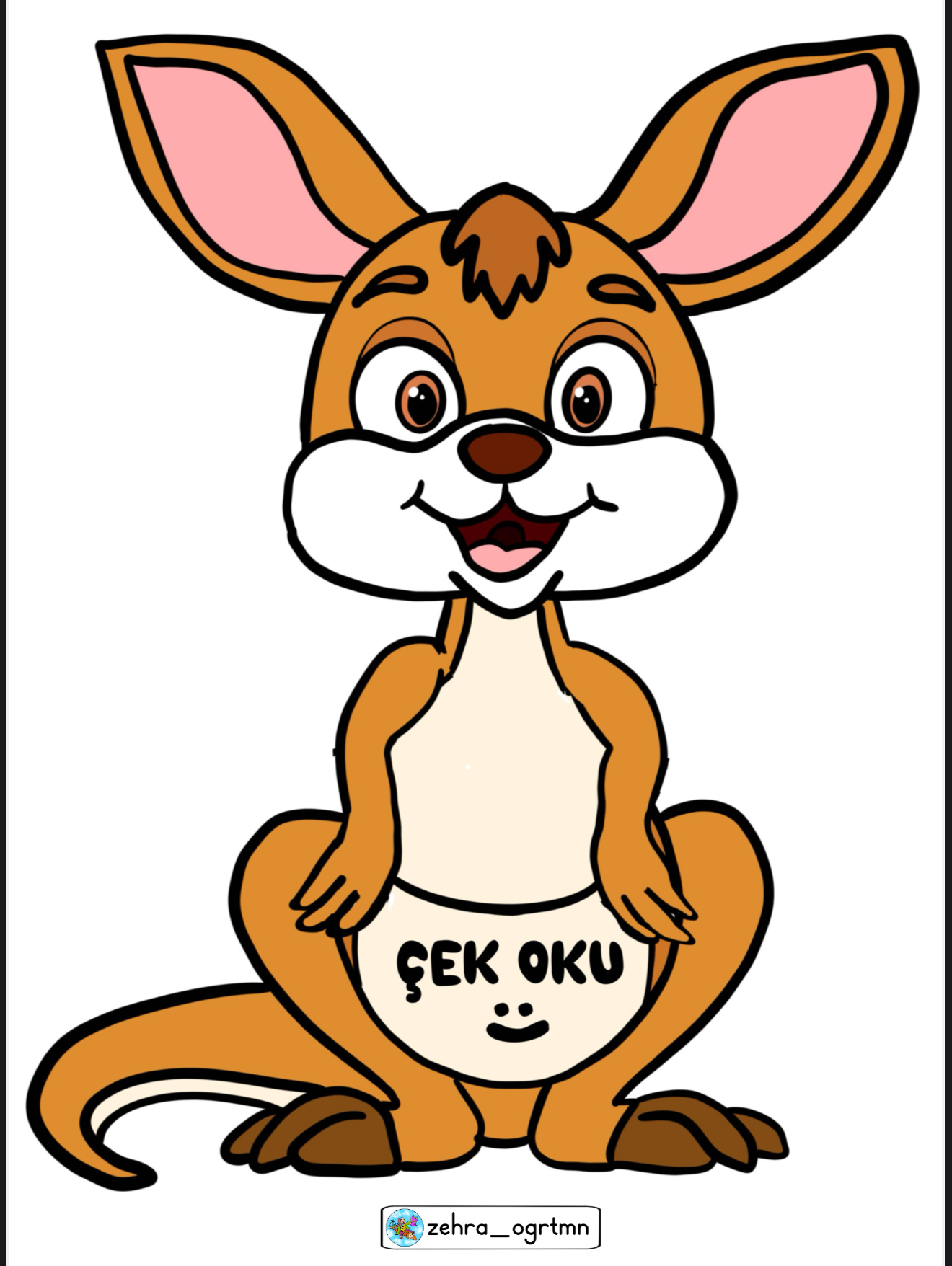 T Sesi Kanguru Çek Oku