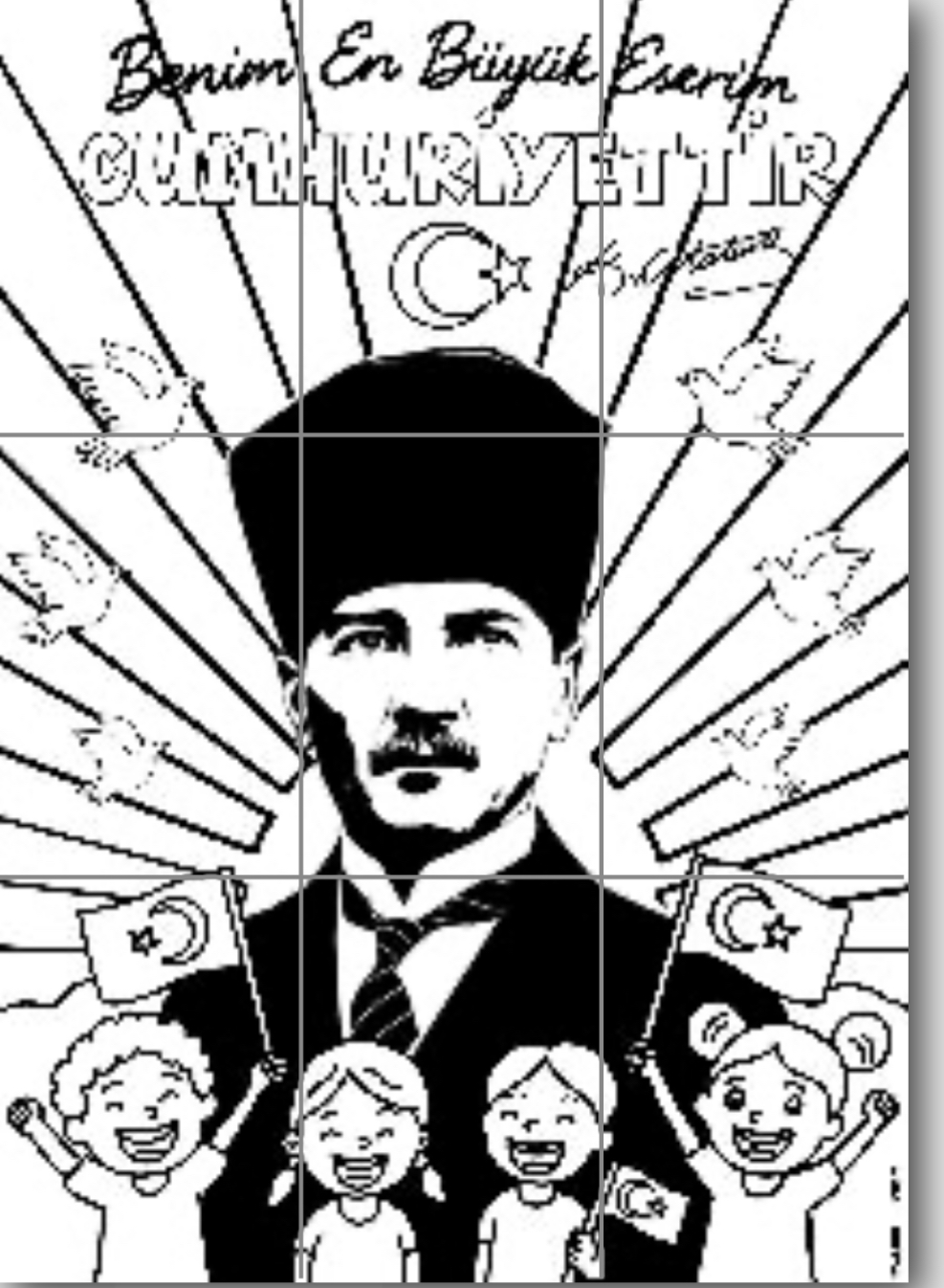 9 A4 Benim En Büyük Eserim Cumhuriyettir