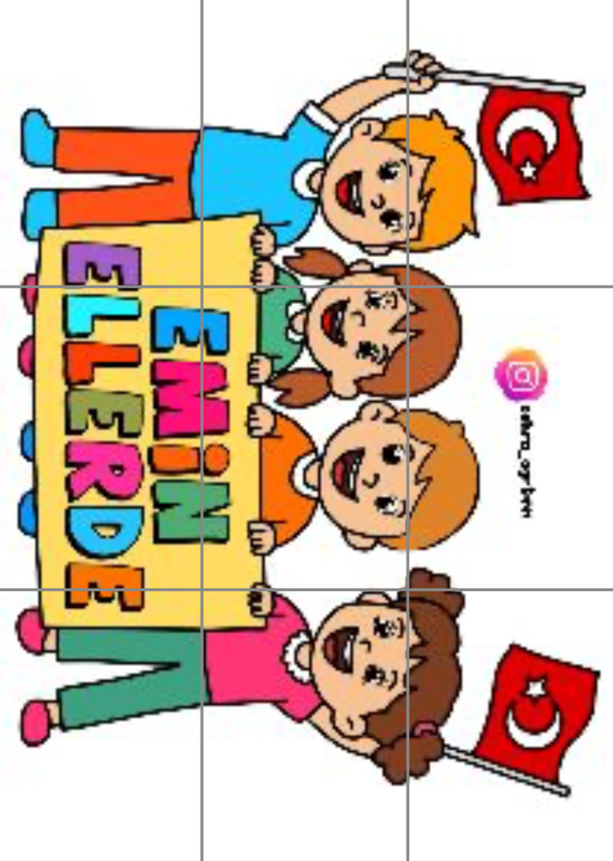 9 A4 Emin Ellerde Pankartı RENKLİ