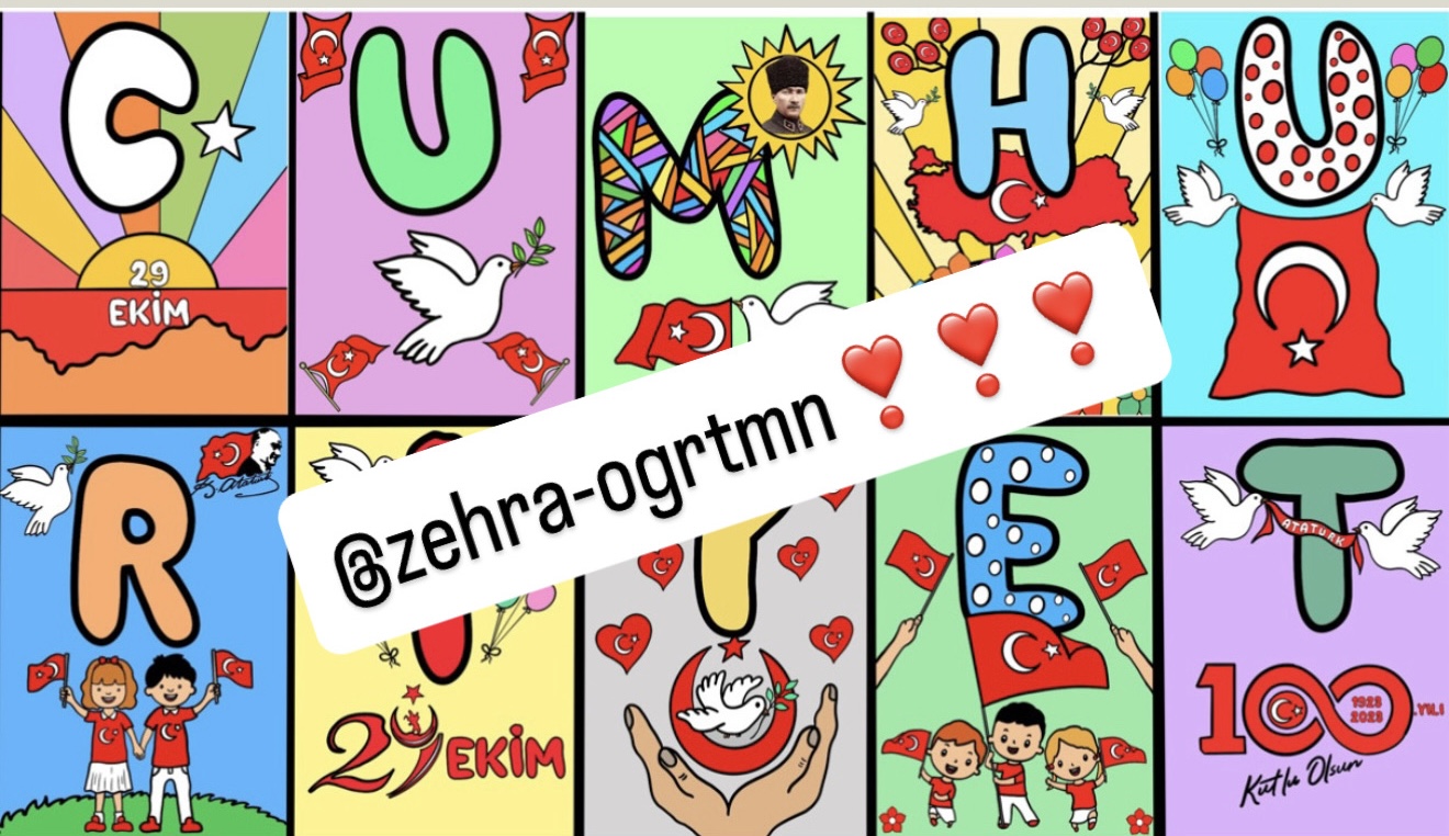 Yaşasın Cumhuriyet RENKLİ