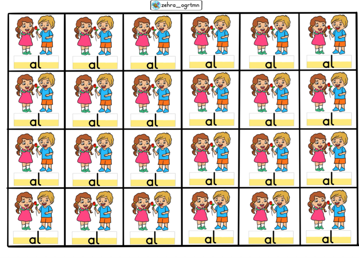 L Sesi Defter Dikte Görselleri