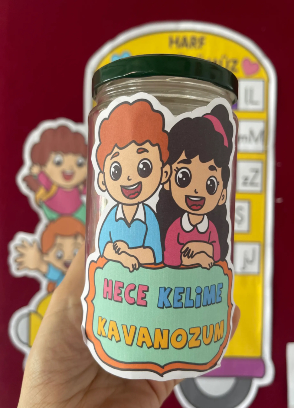 L Sesi Kelime Kavanozu Etkinliği