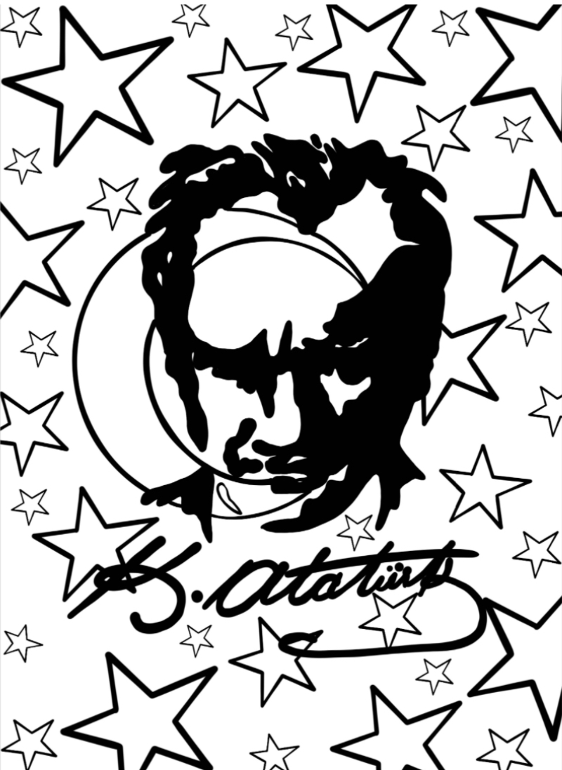 10 Kasım Atatürk Boyamaları