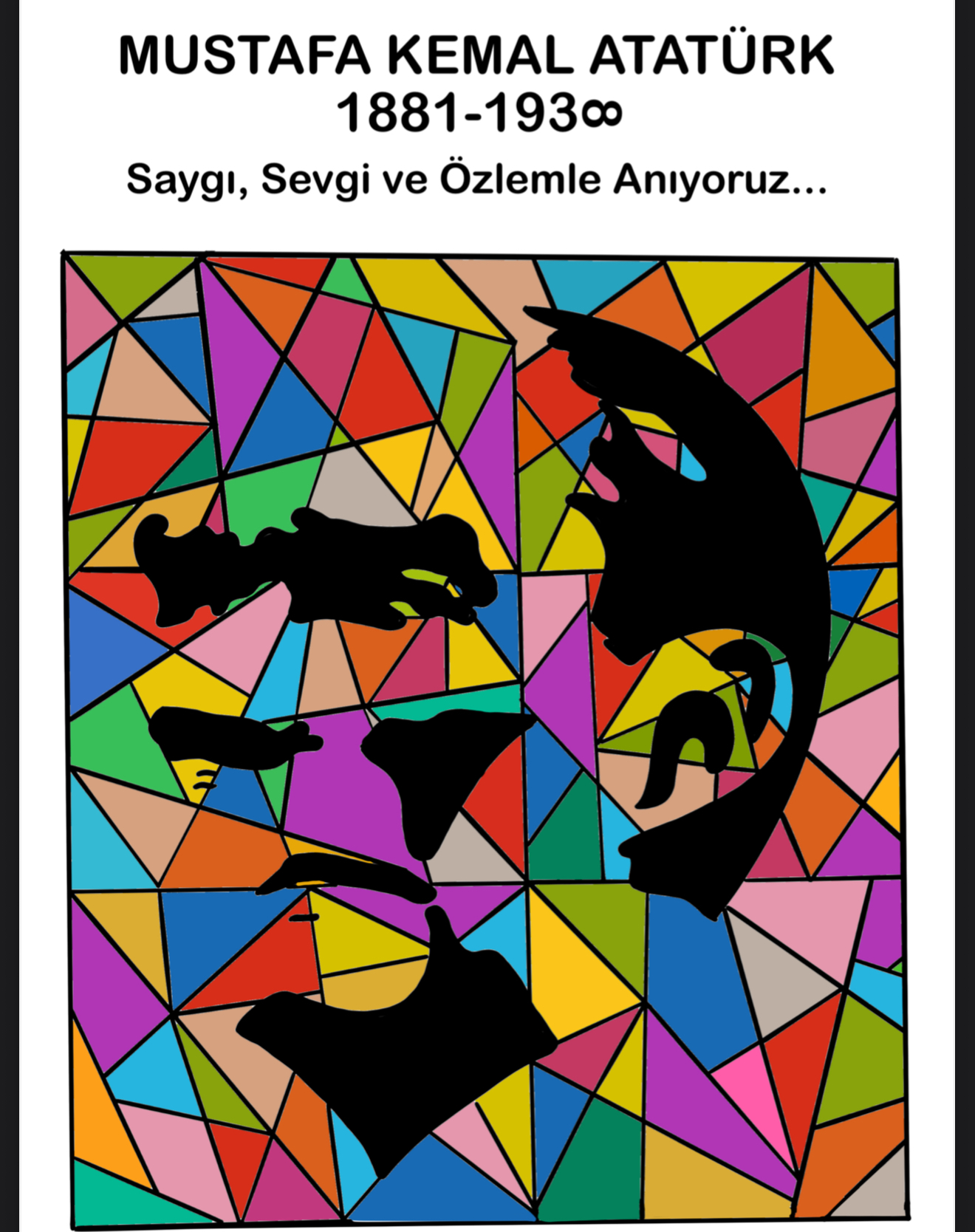 10 Kasım Boyama Çalışması