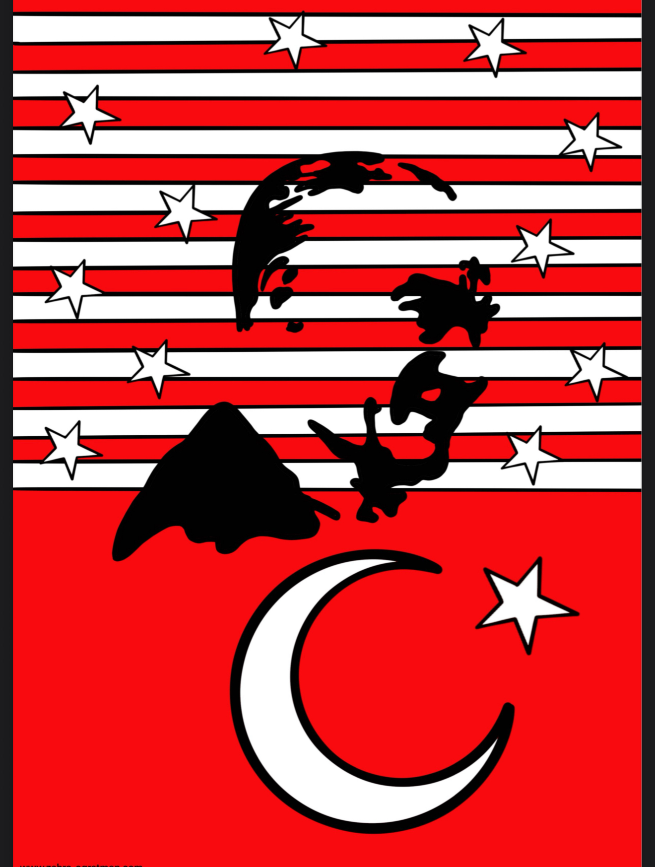 10 Kasım Boyamaları Renkli