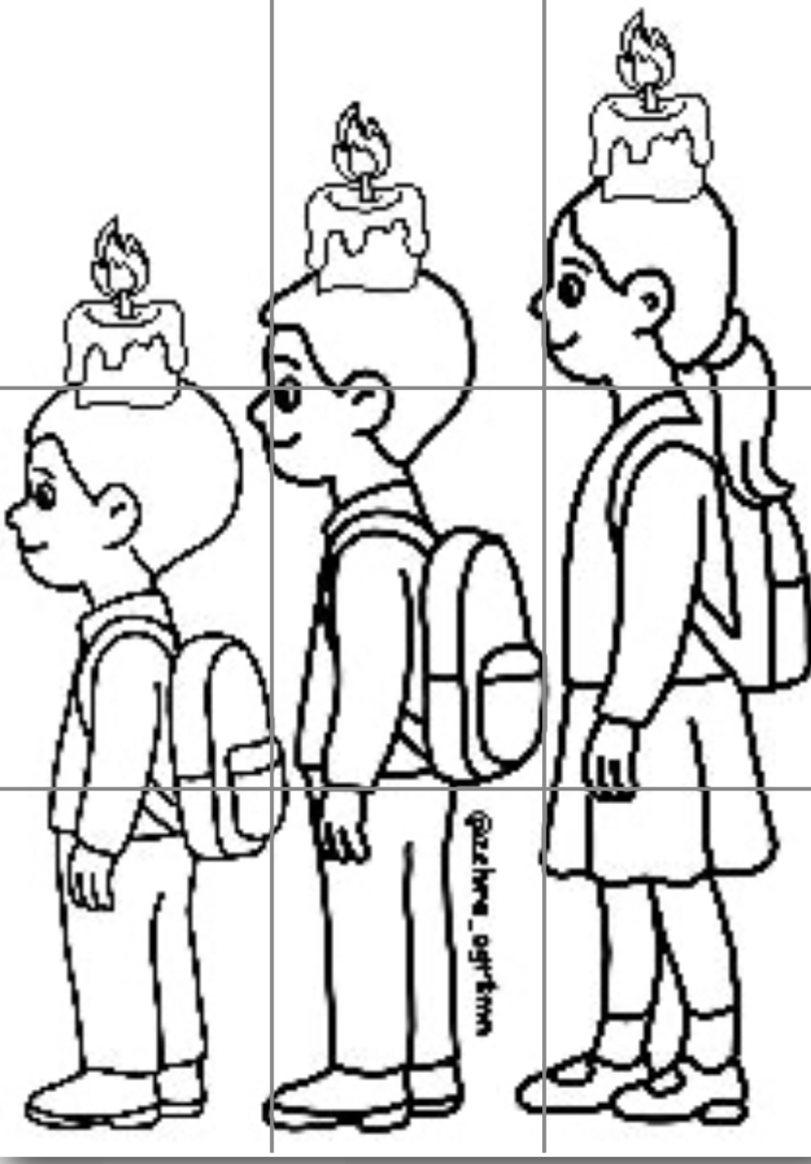 9 A4 Mum Çocuklar RENKSİZ