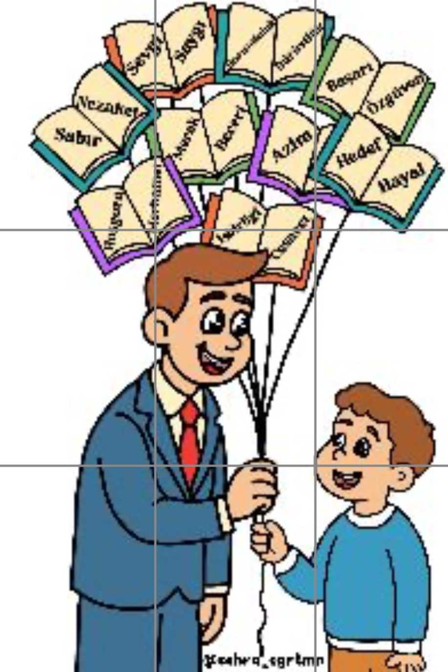 9 A4 Erkek Öğretmen RENKLİ