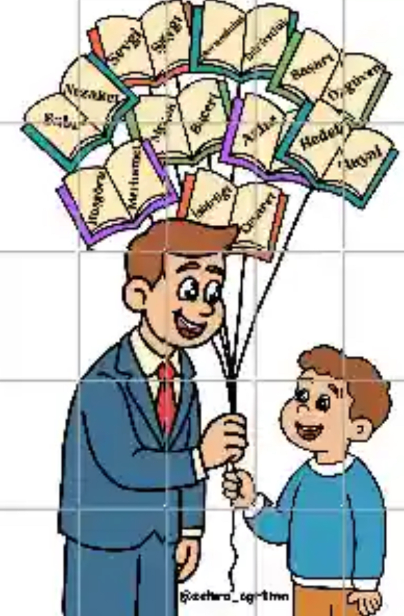 25 A4 Erkek Öğretmen RENKLİ