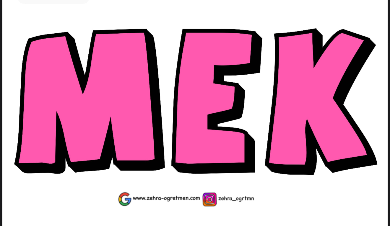 Mektubunu Aldın Mı Yazı Şablonu Büyük Boy RENKLİ