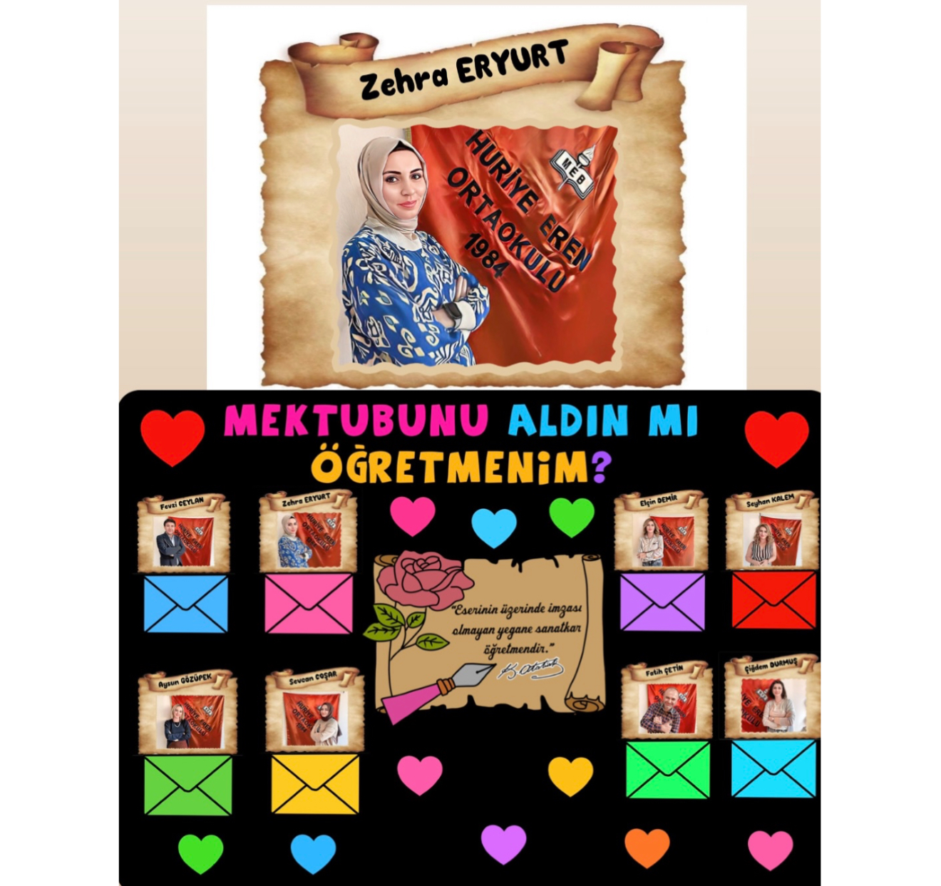 Fotoğraflar İçin Boş Şablon