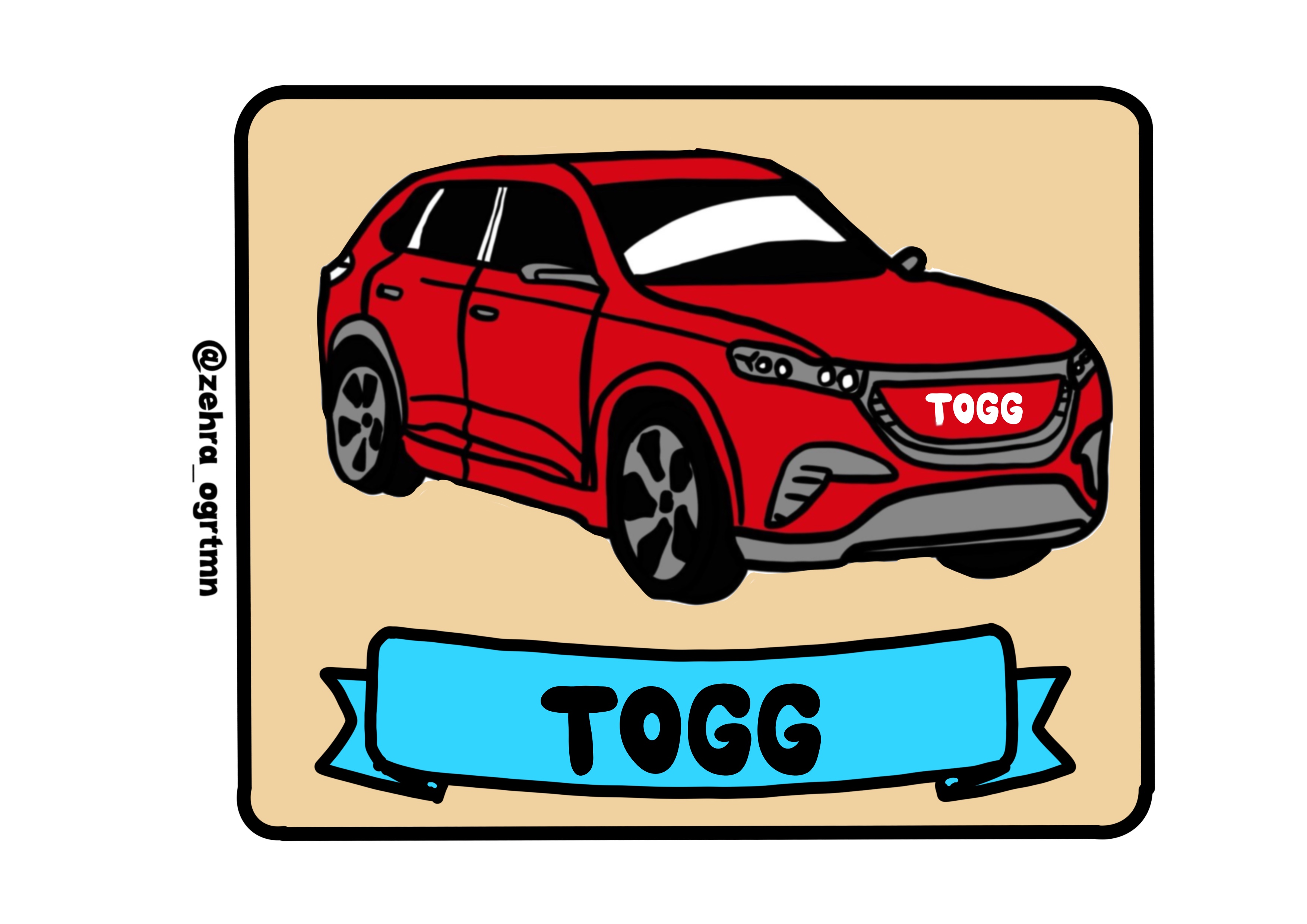 Yerli ve Milli Araçlar A4 RENKLİ RENKSİZ